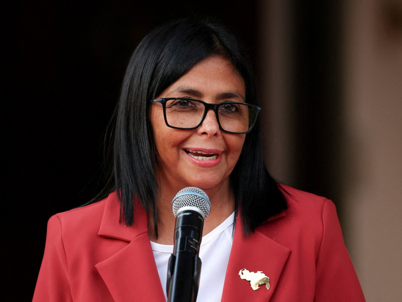 Venezuela's interim President Delcy Rodriguez welcomed the decision. File photo: Reuters