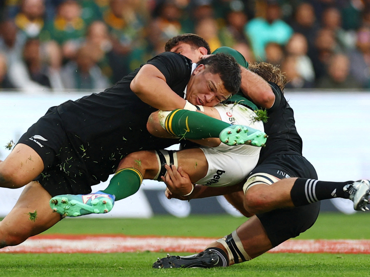 New Zealand Rugby has expressed concern over the potential long-term effects of repeated head knocks for players in the national sport. File photo: Reuters