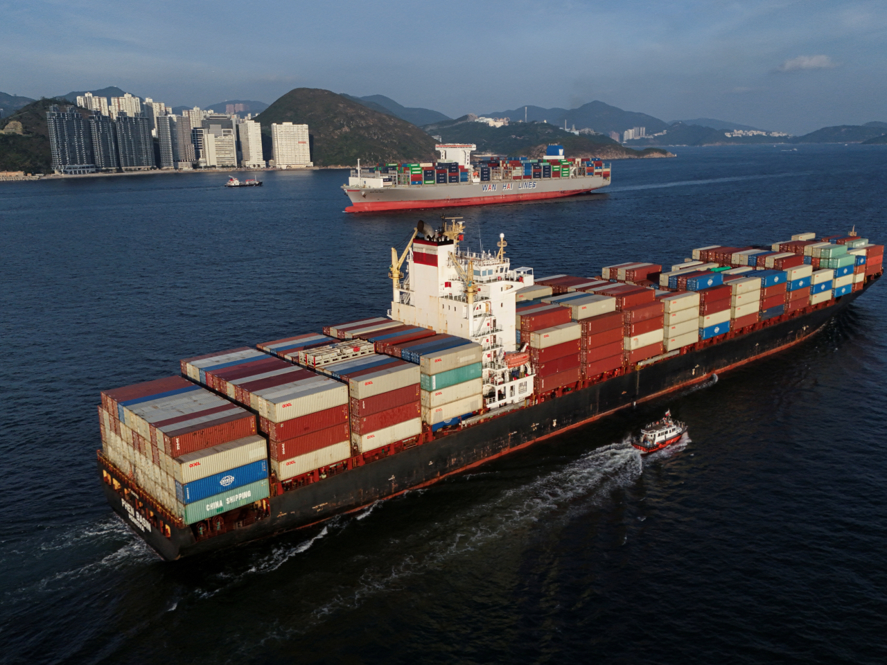 The city&rsquo;s strong momentum has continued into early 2026, with exports rising 24.7 percent and imports up 29.9 percent year-on-year in February. File photo: Reuters