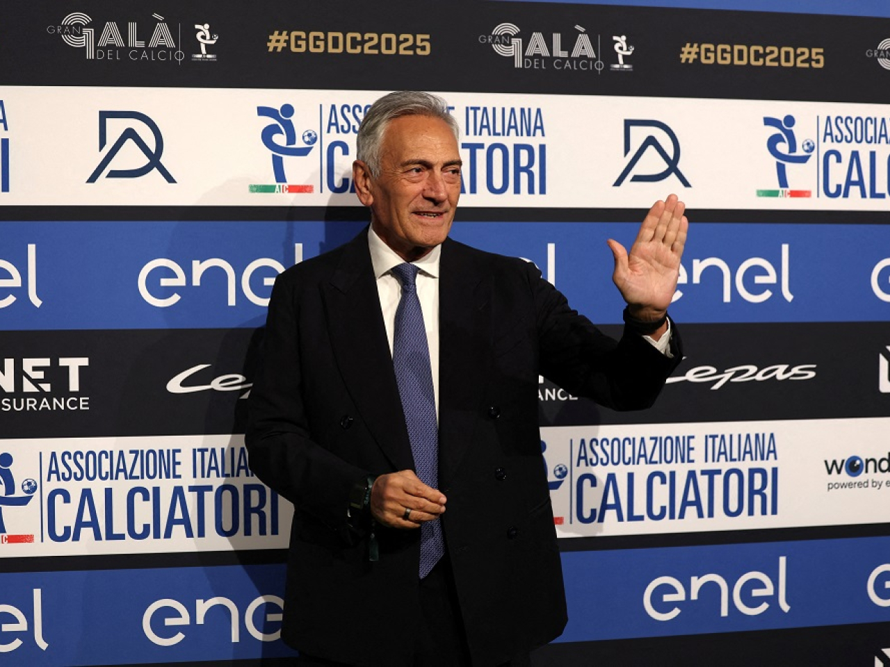 Gabriele Gravina pays the price for Italy's third consecutive failure to qualify for the World Cup Finals. File photo: Reuters