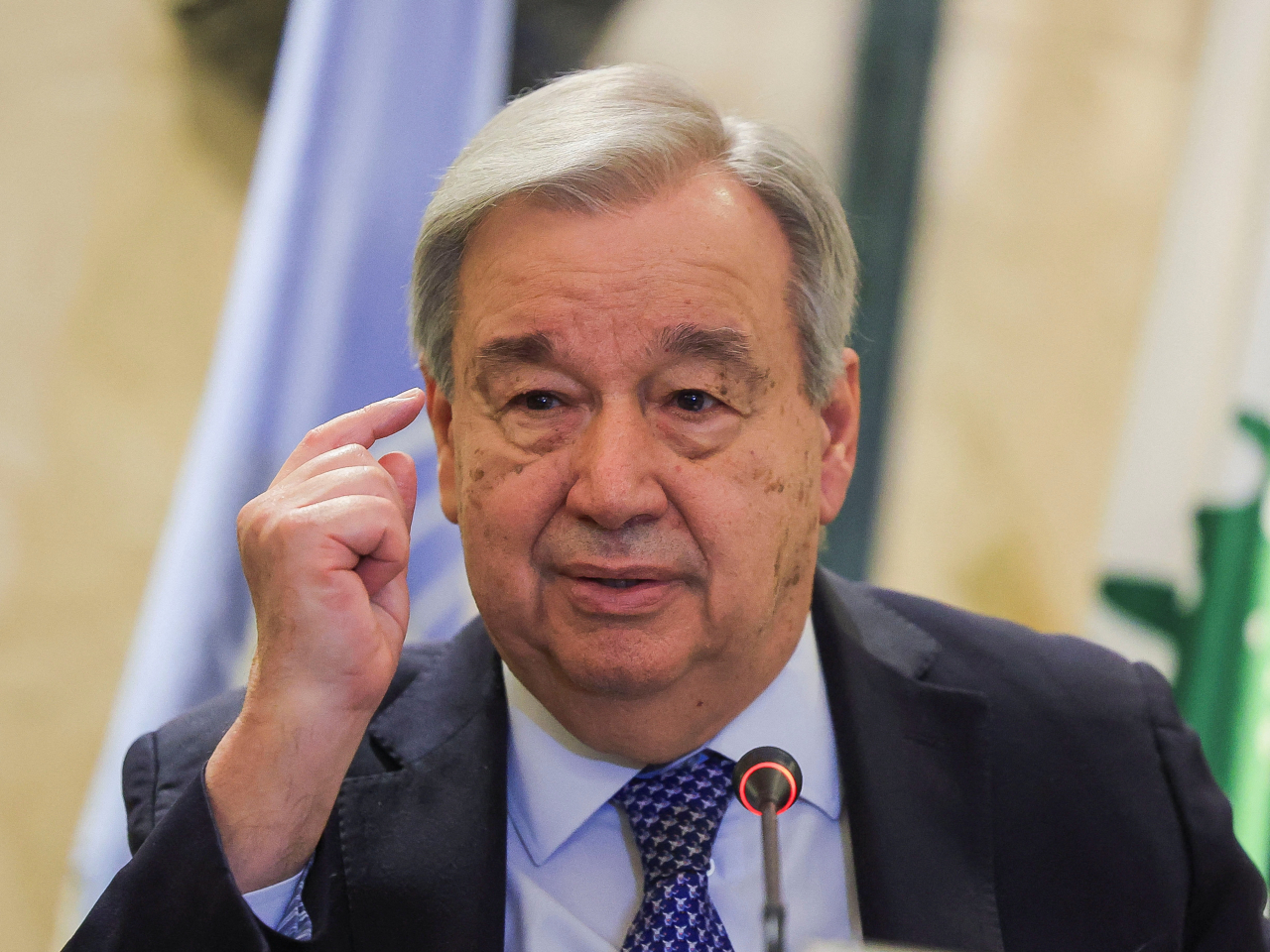 古特雷斯呼籲美以停止攻擊伊朗、伊朗停止攻擊鄰國。（路透社資料圖片）