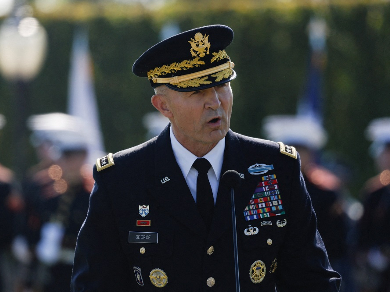 General Randy George is the latest senior officer to be ousted from the US military. File photo: Reuters