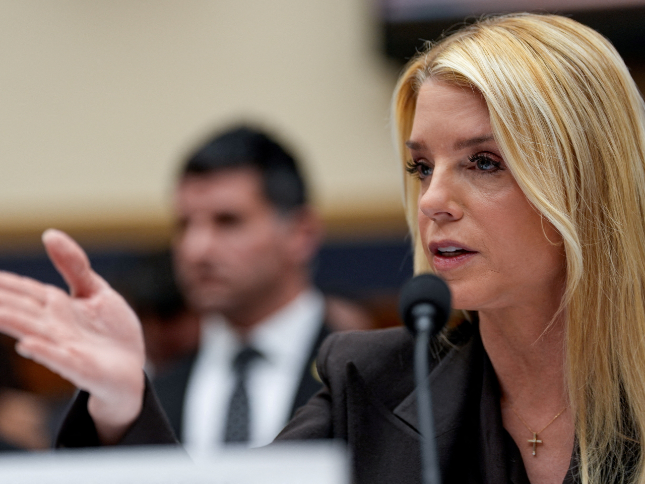 邦迪被解除司法部長職務。（路透社資料圖片）