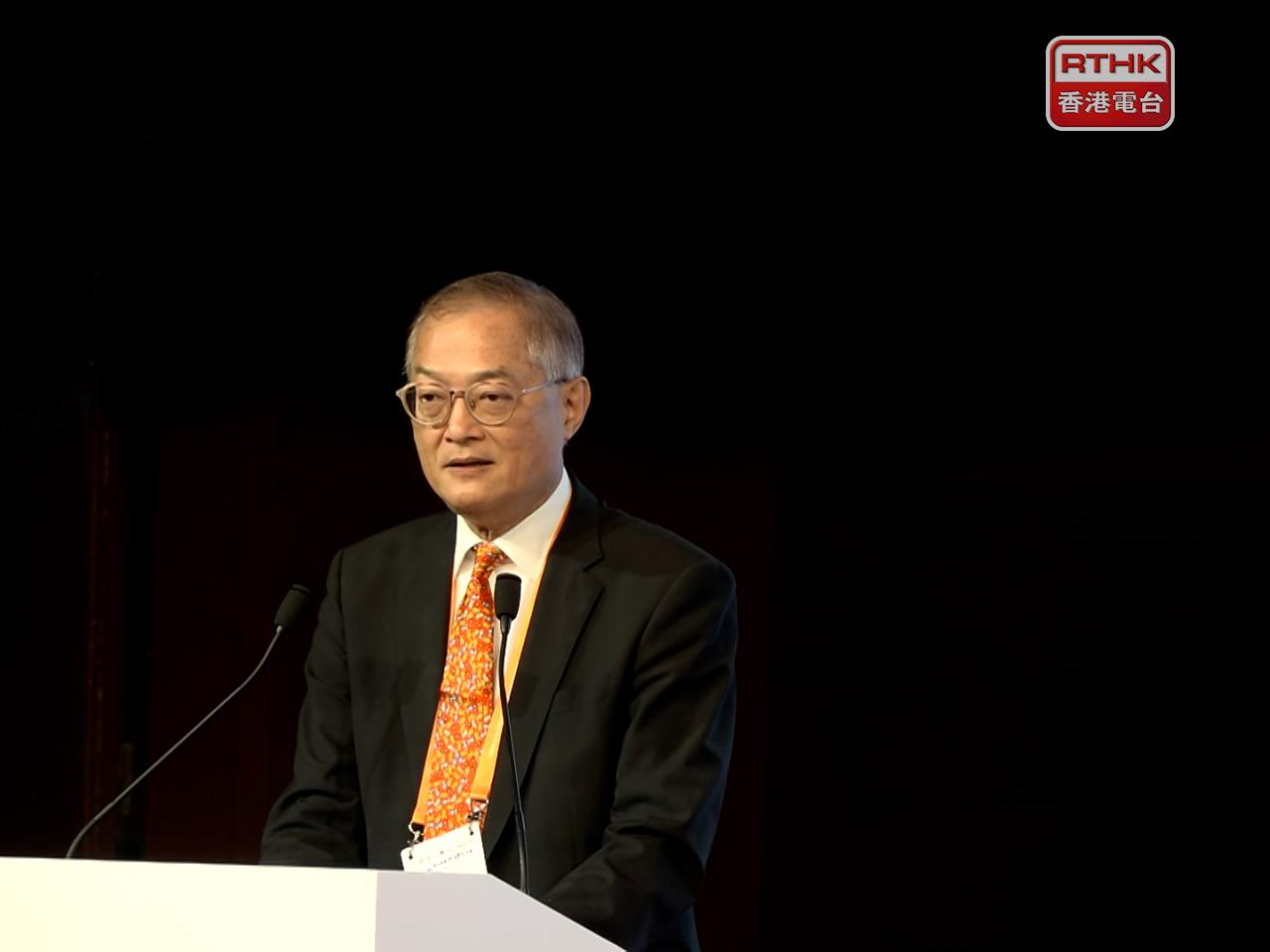 盧寵茂表示，大會是國家全國性醫學會議，首次在香港舉行，意義非凡。（廖漢榮攝）