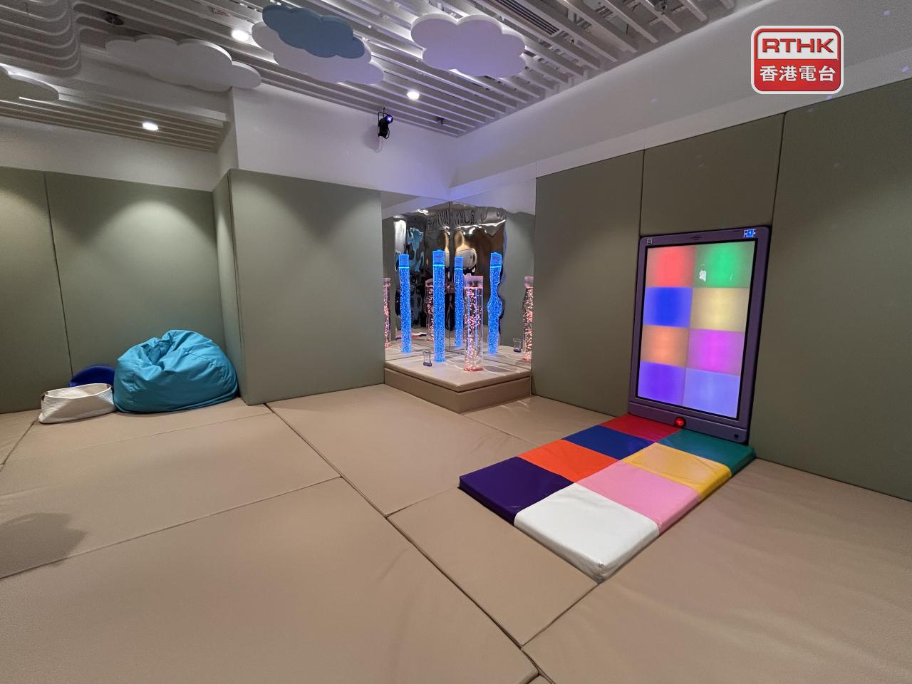 「感知閣」面積約300平方呎，同一時間能容納12人。（林漢山攝）