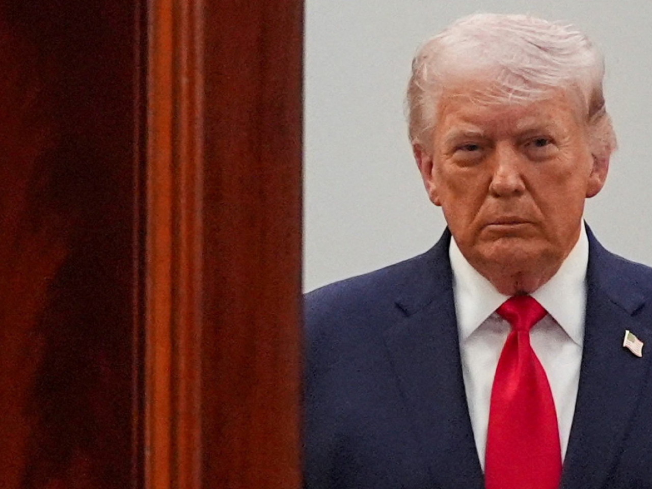 特朗普說談判正在進行，有可能在星期一達成協議。（路透社資料圖片）