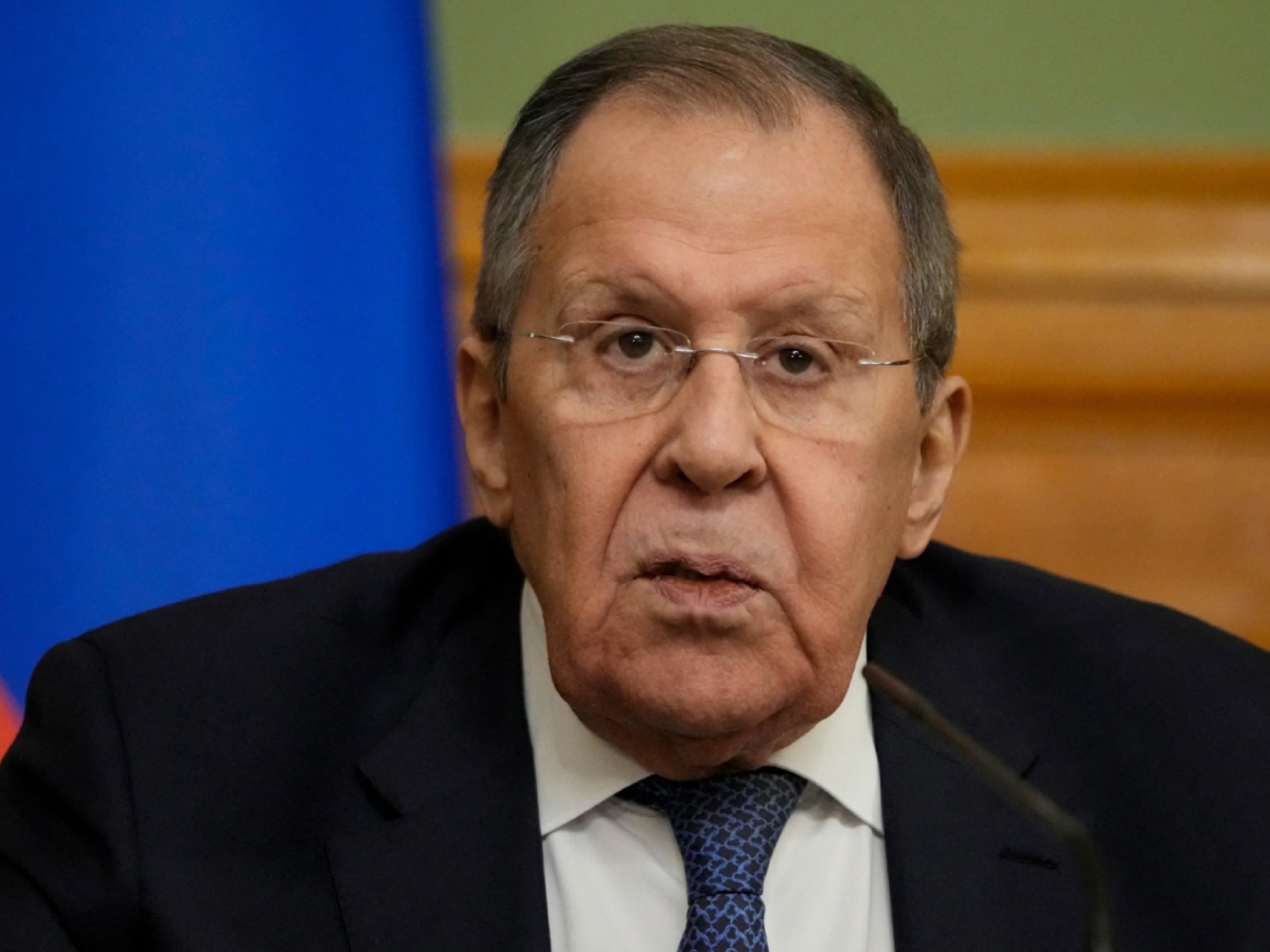 拉夫羅夫（圖）與阿拉格齊通電話。（路透社資料圖片）