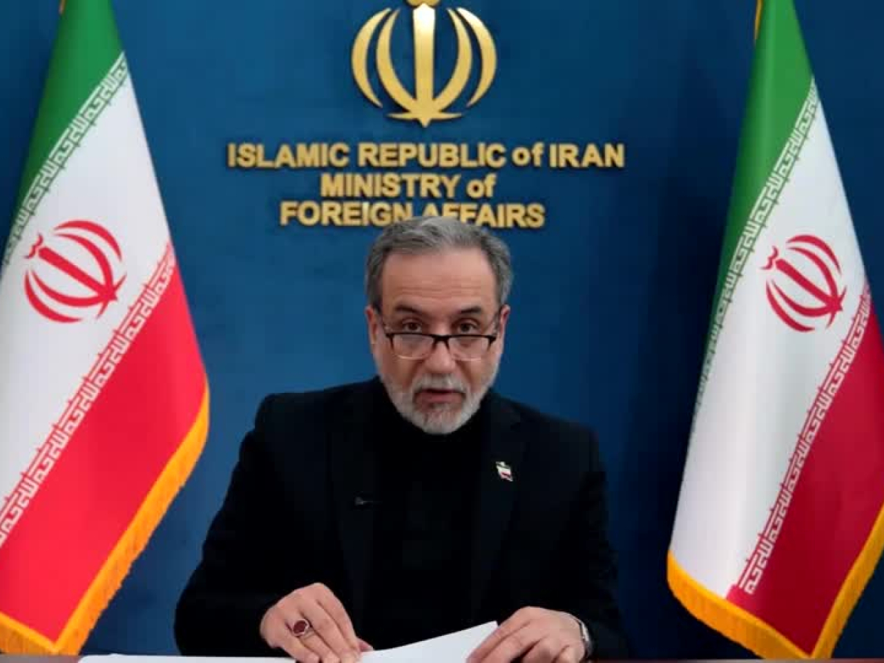 阿拉格齊分別同俄羅斯及印度外長通電話，討論中東局勢。（路透社資料圖片）