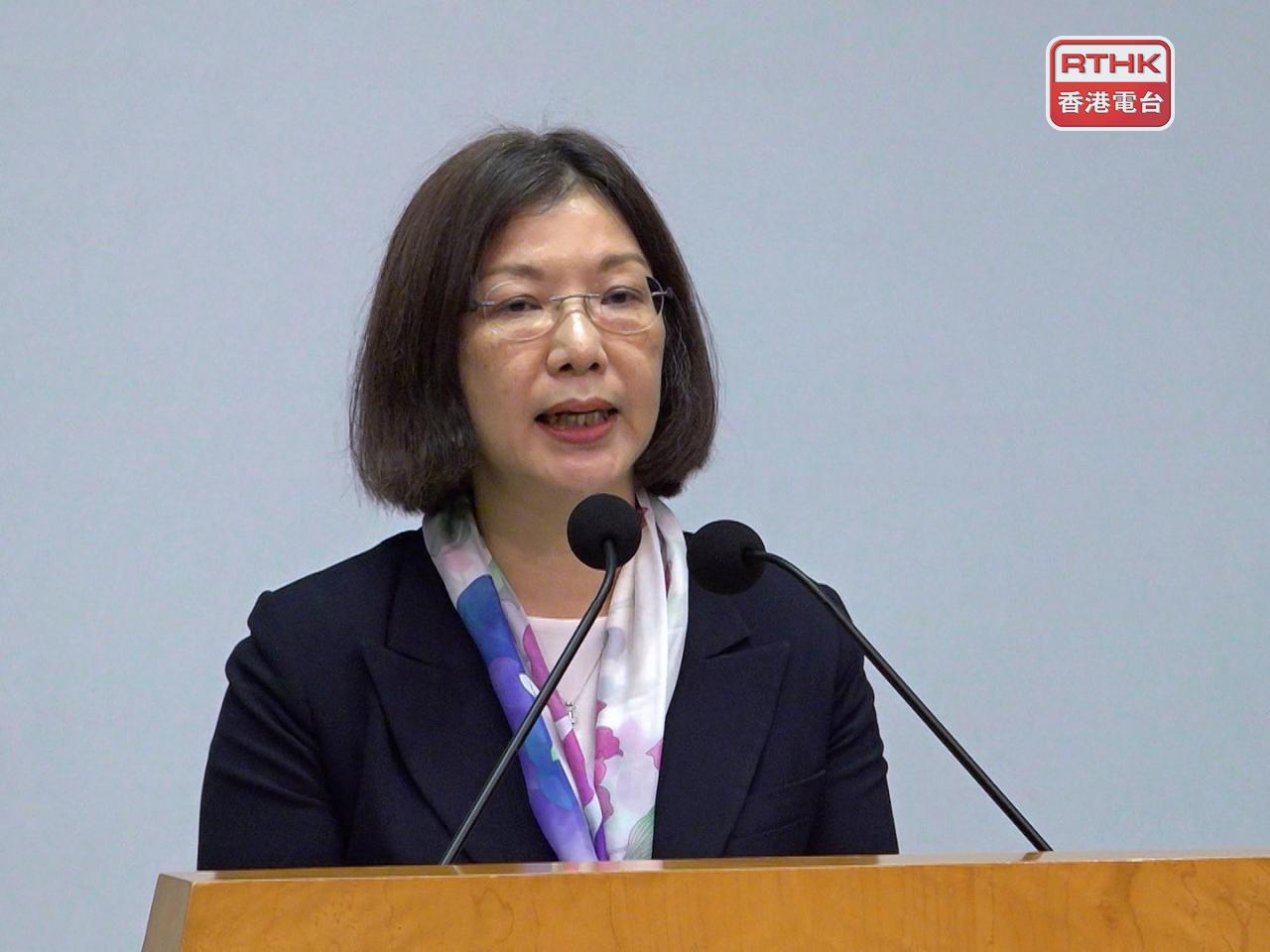 謝小華表示，香港會制定具前瞻性、策略性和長遠性的首份五年規劃。（港台圖片）