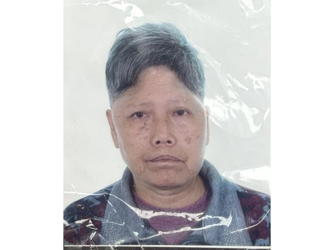 一名70歲女子在沙田失蹤，警方呼籲市民提供消息。（政府新聞處）