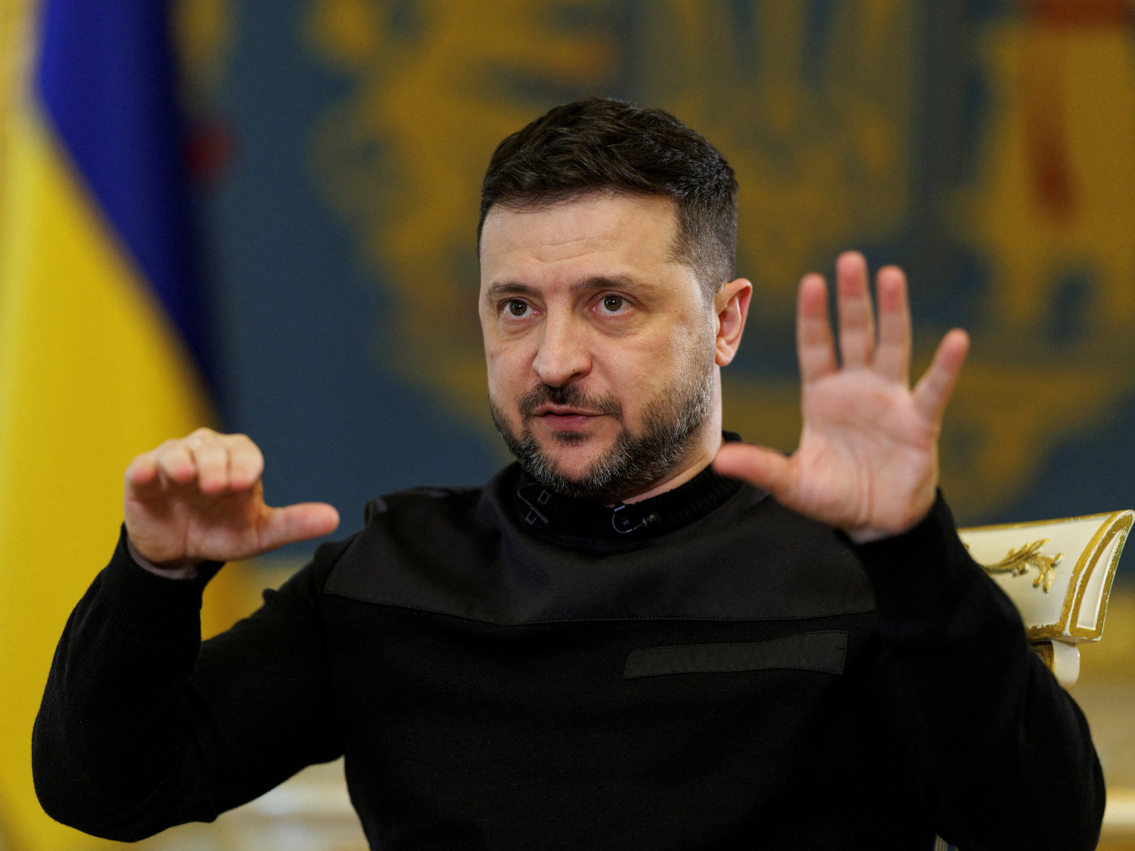 澤連斯基透露，烏克蘭目前正與美國方面就安全保障文件深入磋商。(路透社資料圖片)