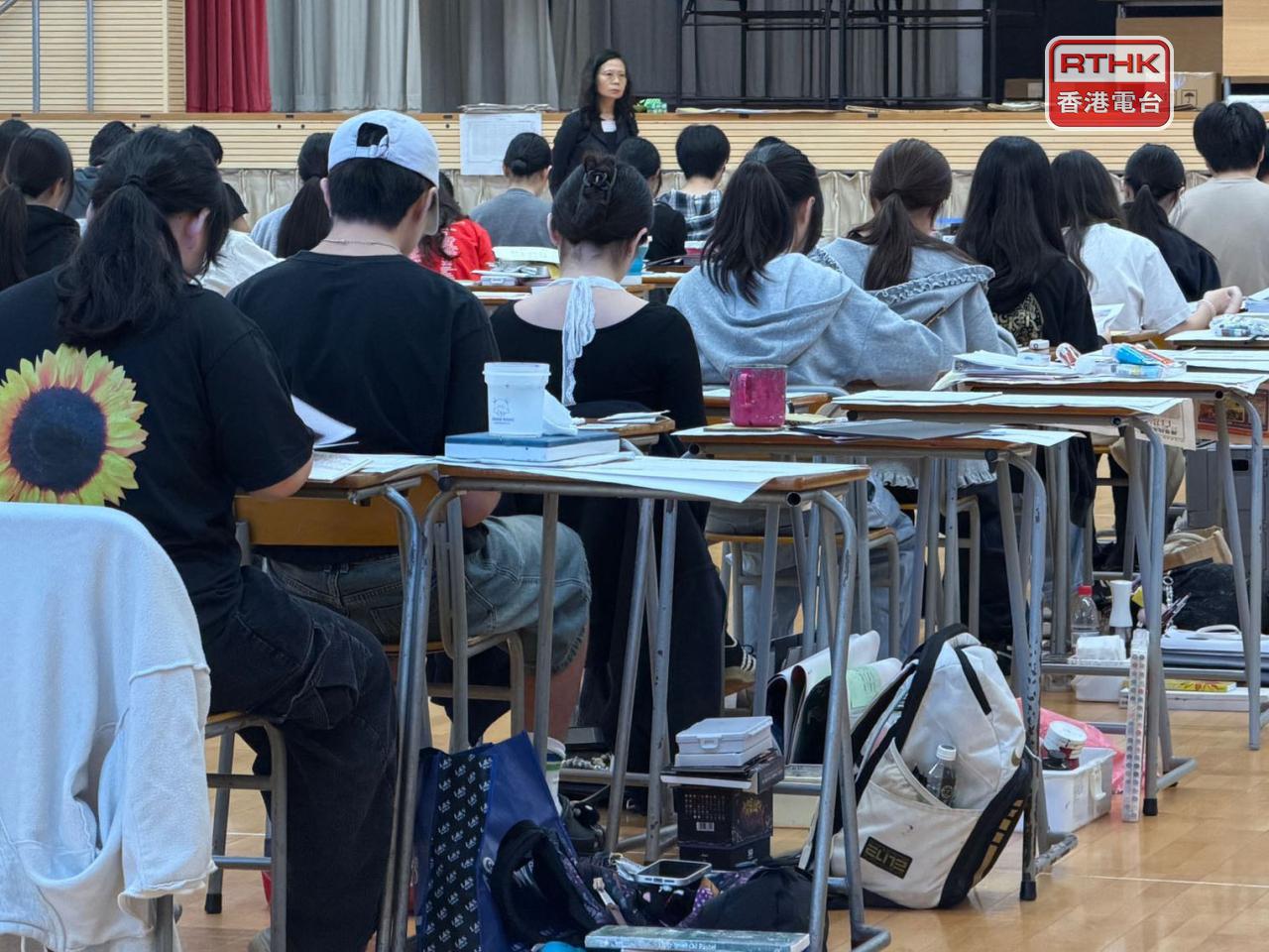 This year&rsquo;s DSE has over 58,000 registrants in total, the highest number in the past five years. Photo: RTHK