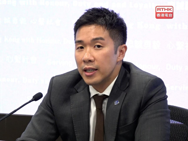 李俊岷說，警方接報後分析涉案系統的日誌記錄及存取記錄，找到資料外洩來源是同一外判系統維護承辦商位於新界的兩處辦公室。（施華駿攝）