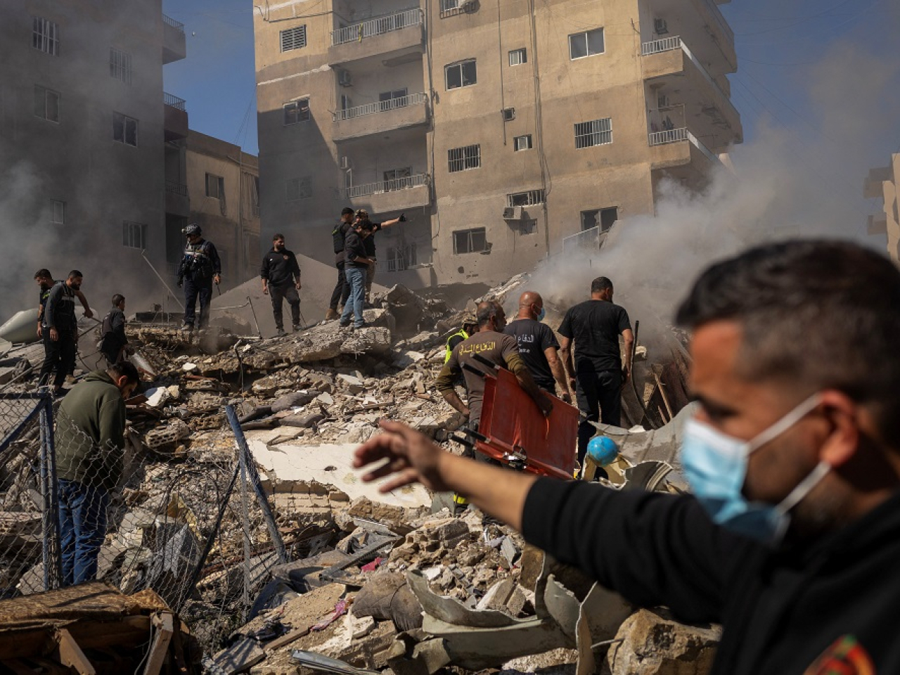 Israel has stepped up its bombardment of Lebanon, despite the truce between the US and Iran. Photo: Reuters