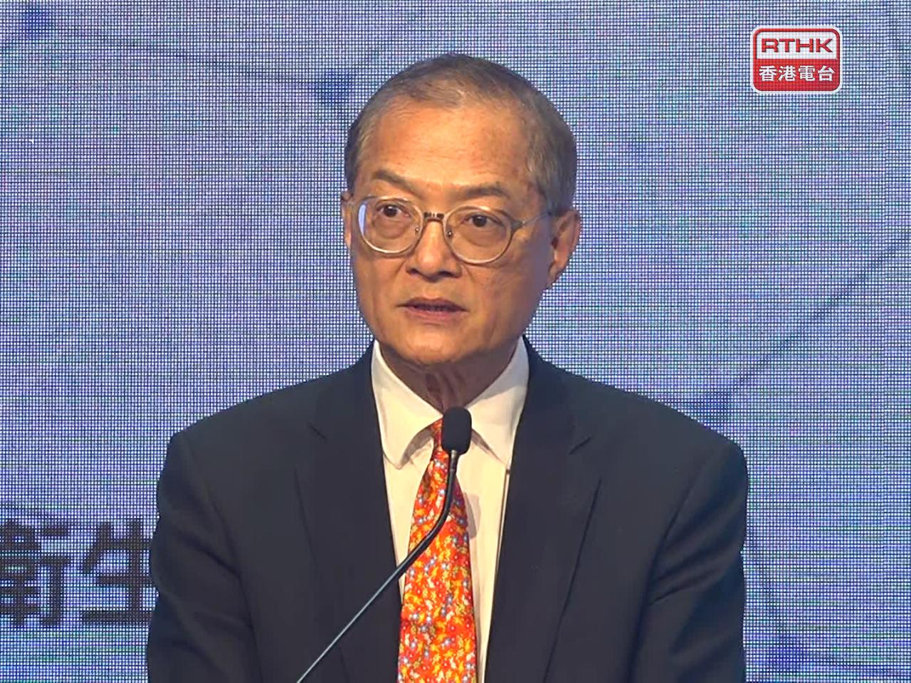 盧寵茂表示，特區政府一直致力推動中藥發展，在國家大力支持下，本港中醫藥事業近年取得長足發展。（郭志強攝）