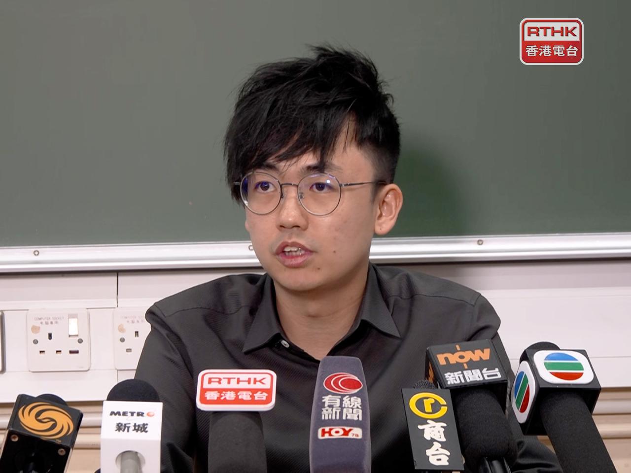 黃家偉認為，今年試題整體偏簡單，估計整體合格率與往年相若。（梁禎祥攝）