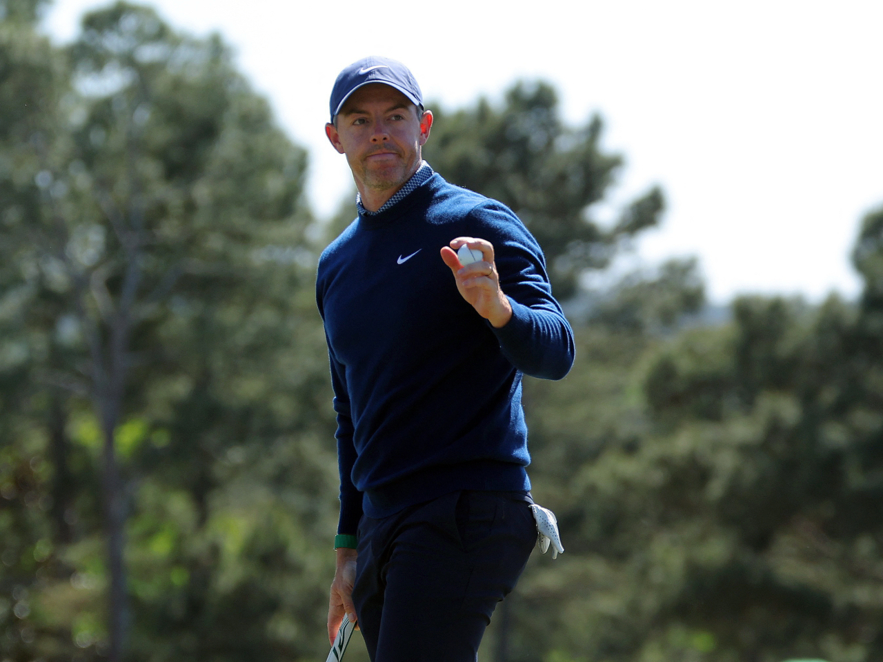 McIlroy is aiming to become only the fourth golfer in history to win back-to-back Masters trophies. Photo: Reuters