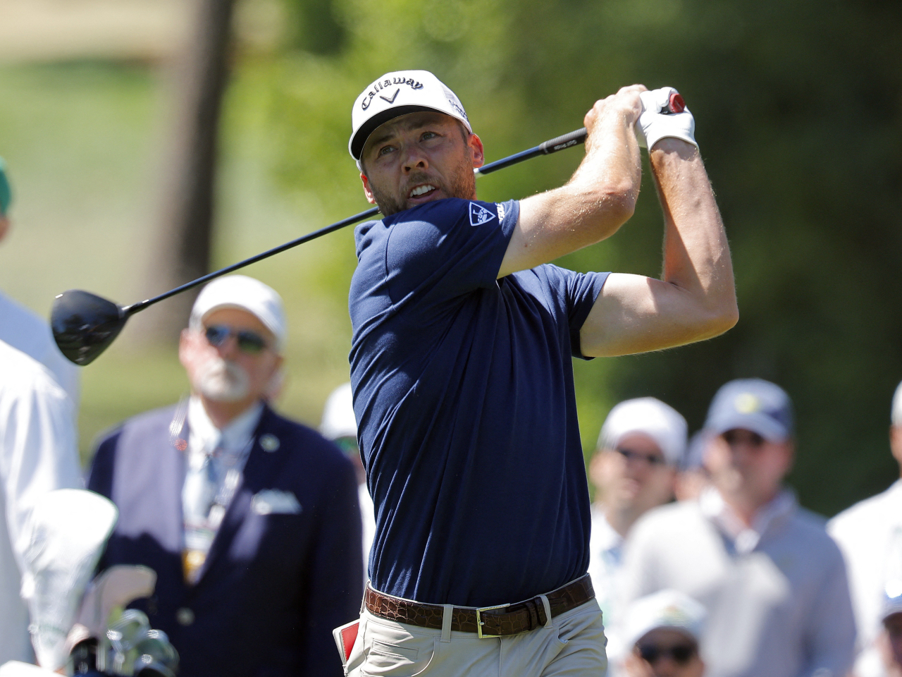 Burns, ranked 33rd in the world, birdied the par-three 12th, 13th and 15th to make his charge. Photo: Reuters