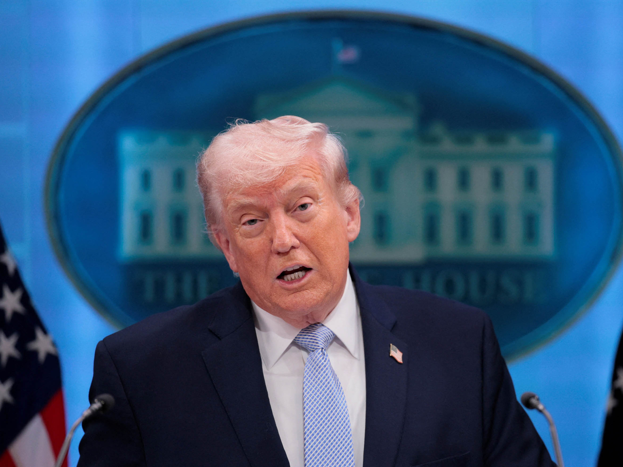 特朗普表示，他對美國與伊朗達成和平協議非常樂觀。（路透社資料圖片）