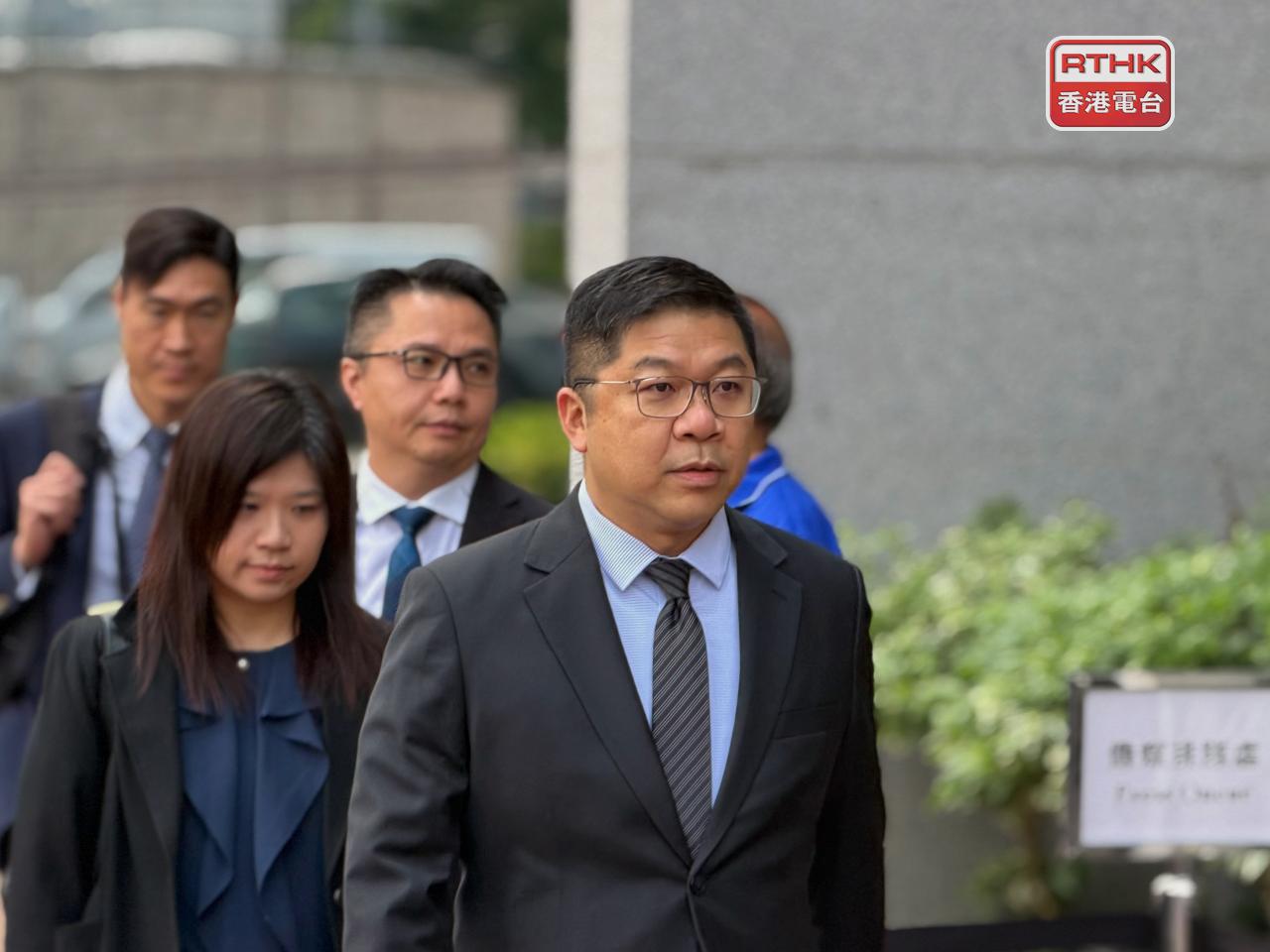 Keung Sai-ming, an assistant director for licensing and certification, says there&rsquo;s a need to enhance the deterrence of current fire service regulations. Photo: RTHK