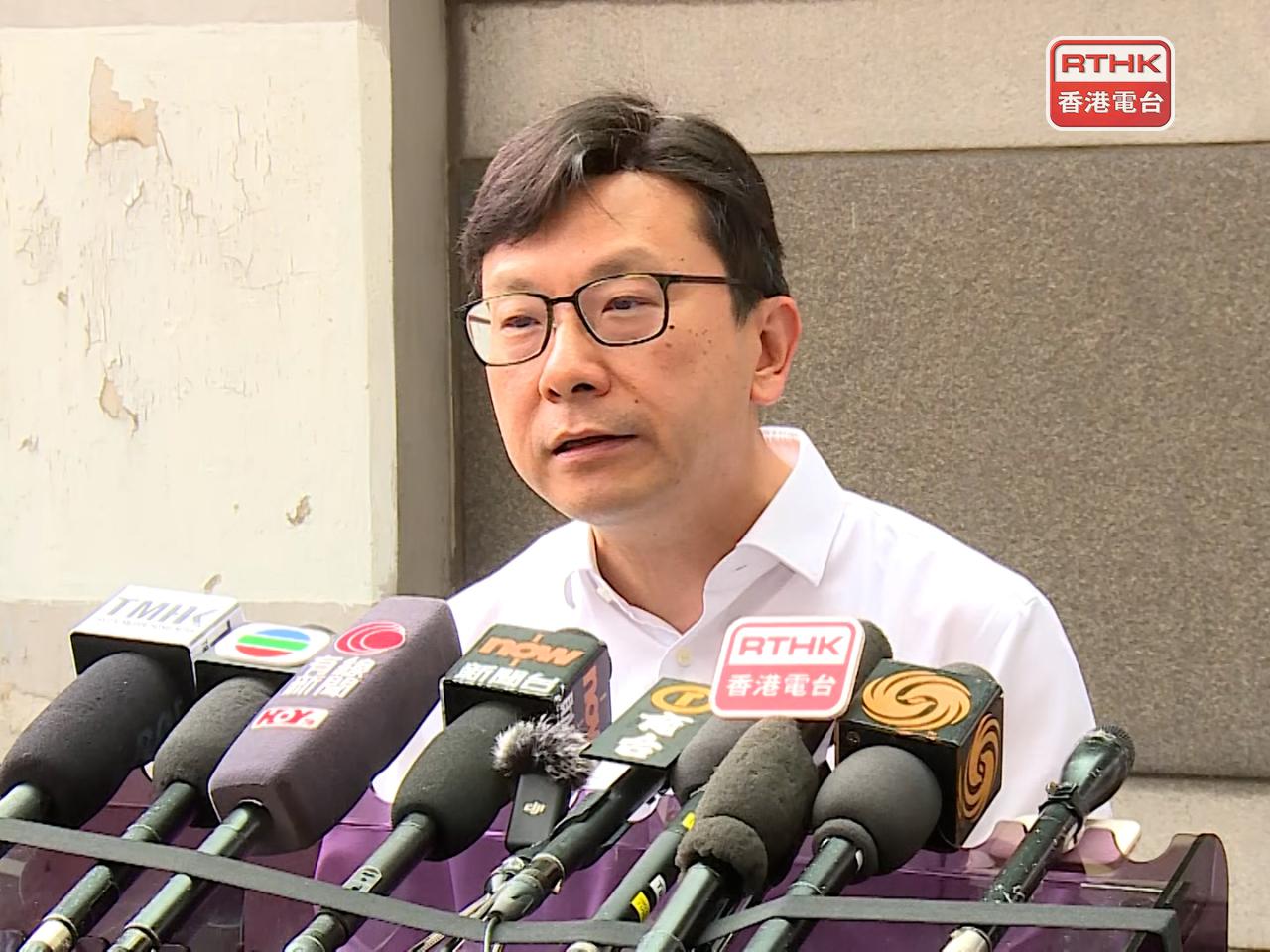 孫玉菡期望社福界繼續與政府並肩同行，積極推動維護國家安全。（港台圖片）