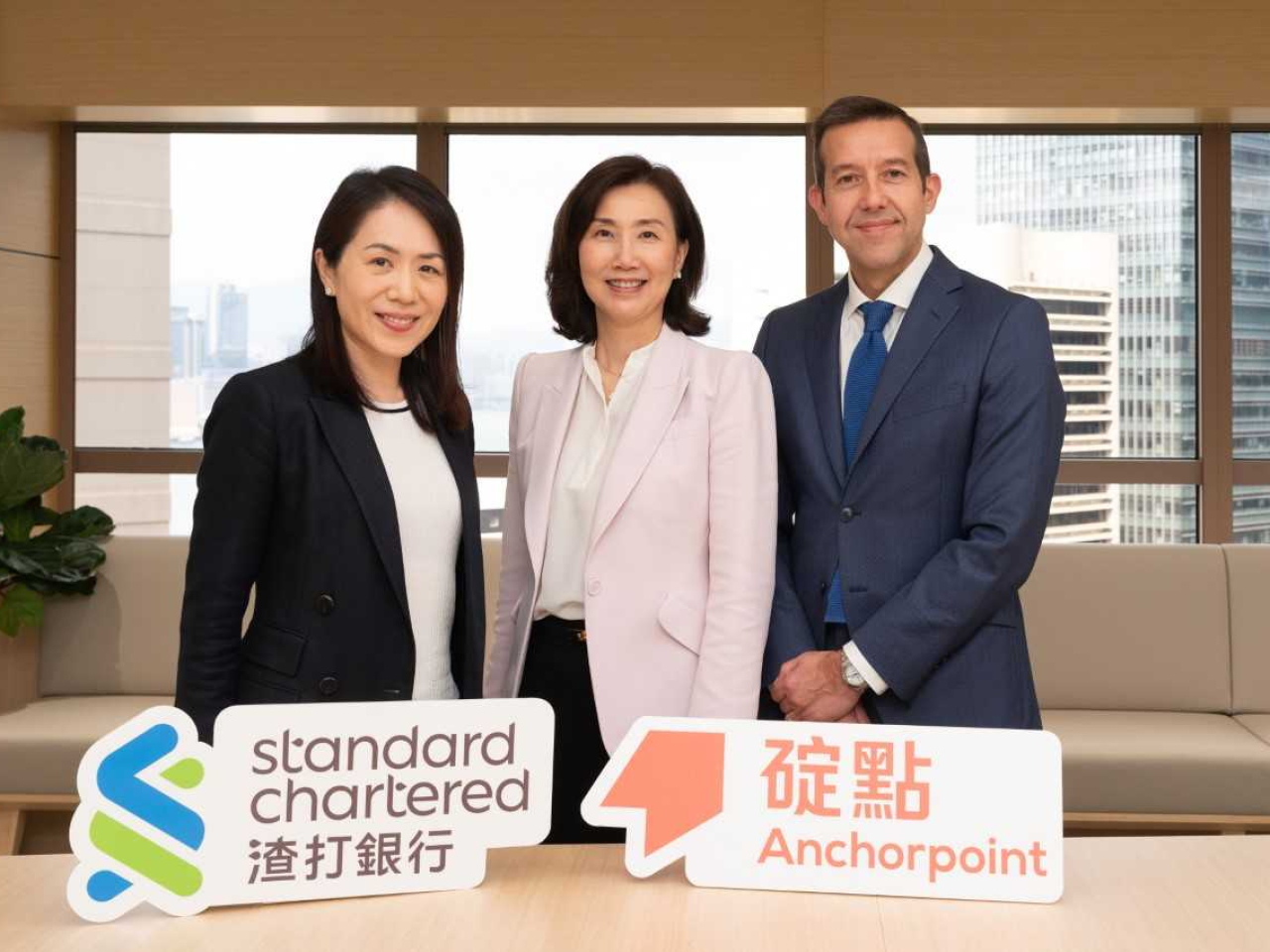 馬飛（右）：透過重塑現有金融交易方式、賦能新的基建，為機構及個人創造裨益。（公司提供）