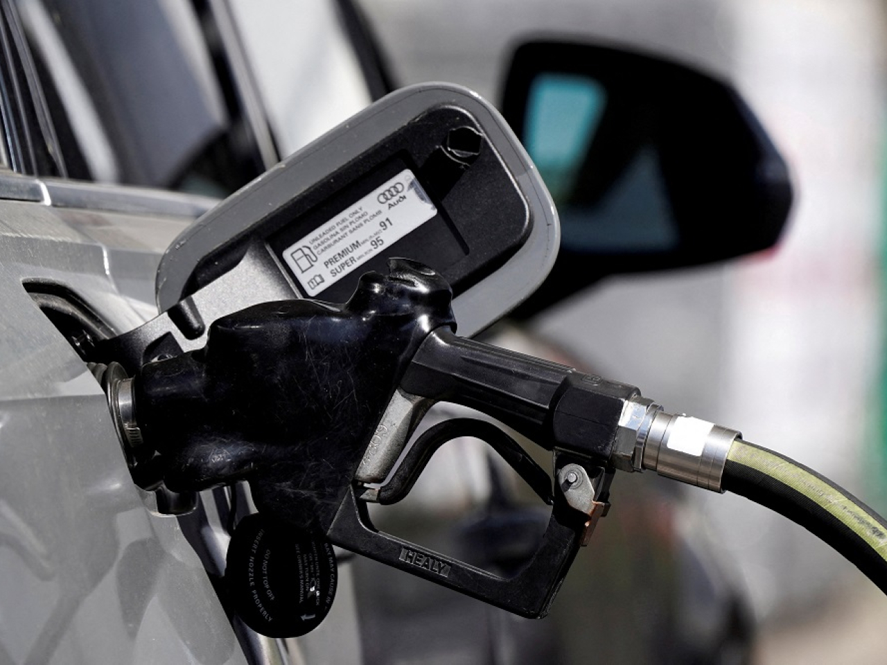 The price of petrol has surged in the US since the start of the war. File photo: Reuters