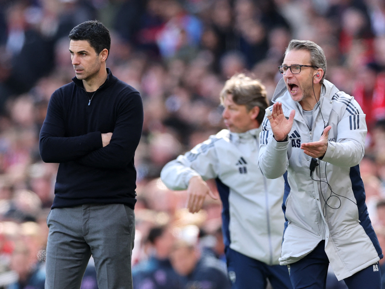 The Spaniard, whose side have finished as runners-up three times in a row, admitted Arsenal's long title drought was playing on their minds. Photo: Reuters