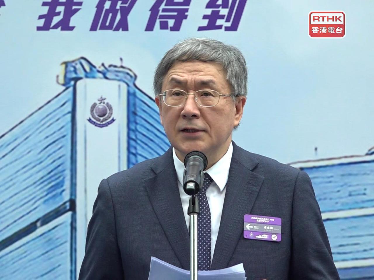 卓永興指如果國家安全受到衝擊，香港以至整個國家都會受到威脅。（蕭詠宜攝）