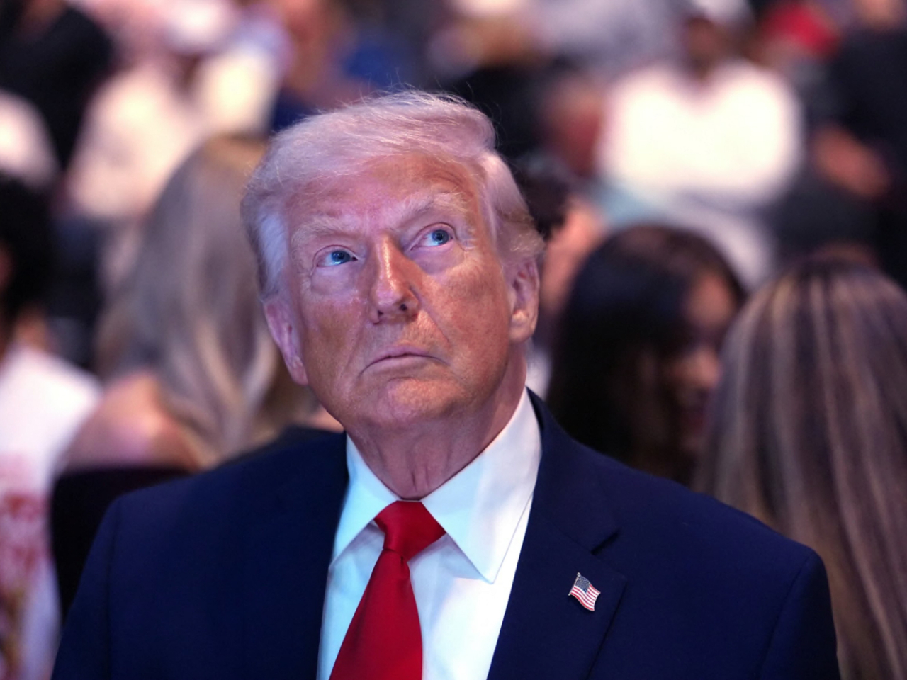 特朗普指美國在海灣地區的盟友已開始在霍爾木茲海峽幫助美方。（路透社）