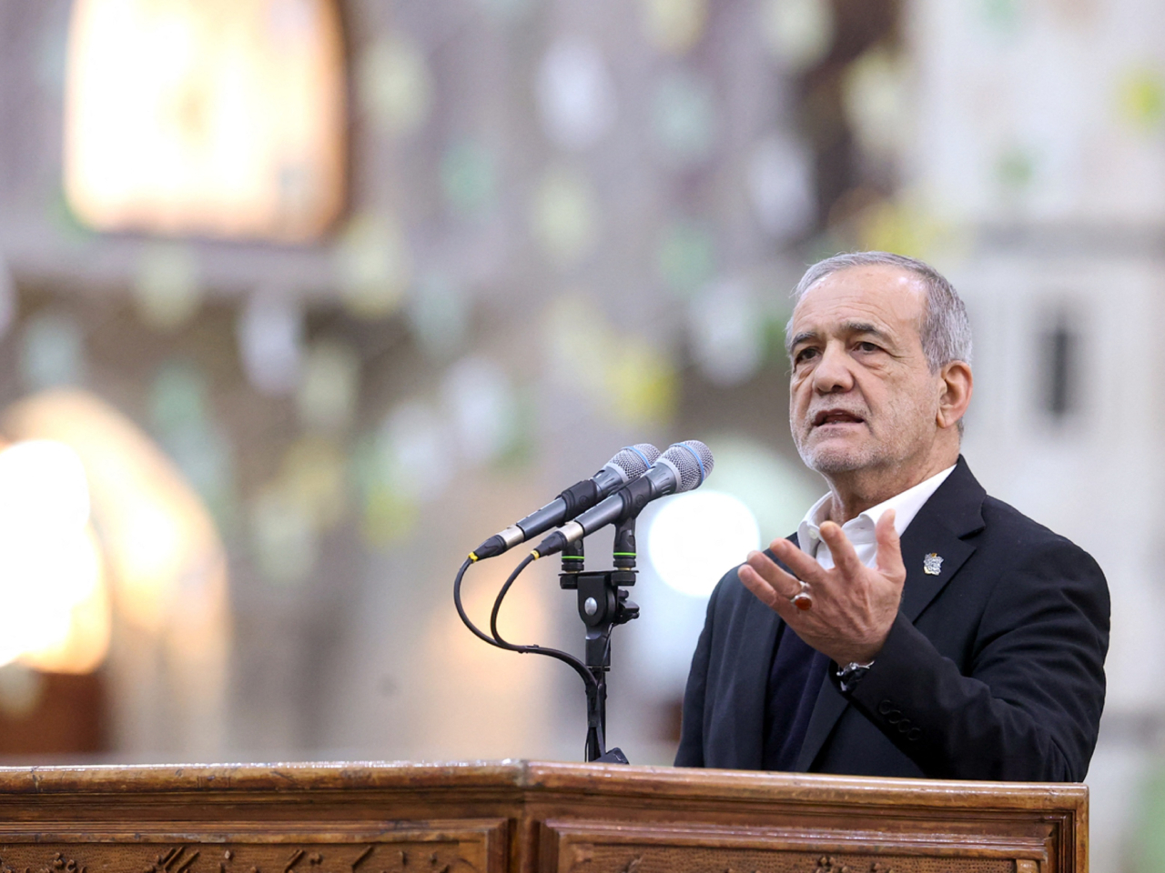 佩澤希齊揚指伊朗已完全作好準備達成協議。（法新社資料圖片）