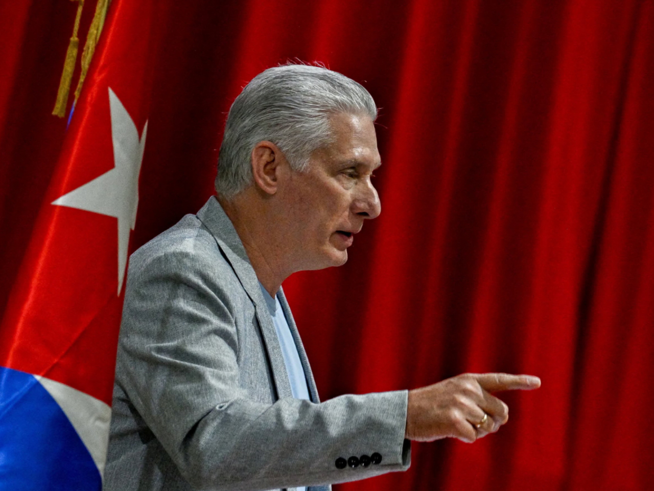 迪亞斯卡內爾指古方始終遵守相關承諾，但美方多次無落實承諾。（路透社資料圖片）