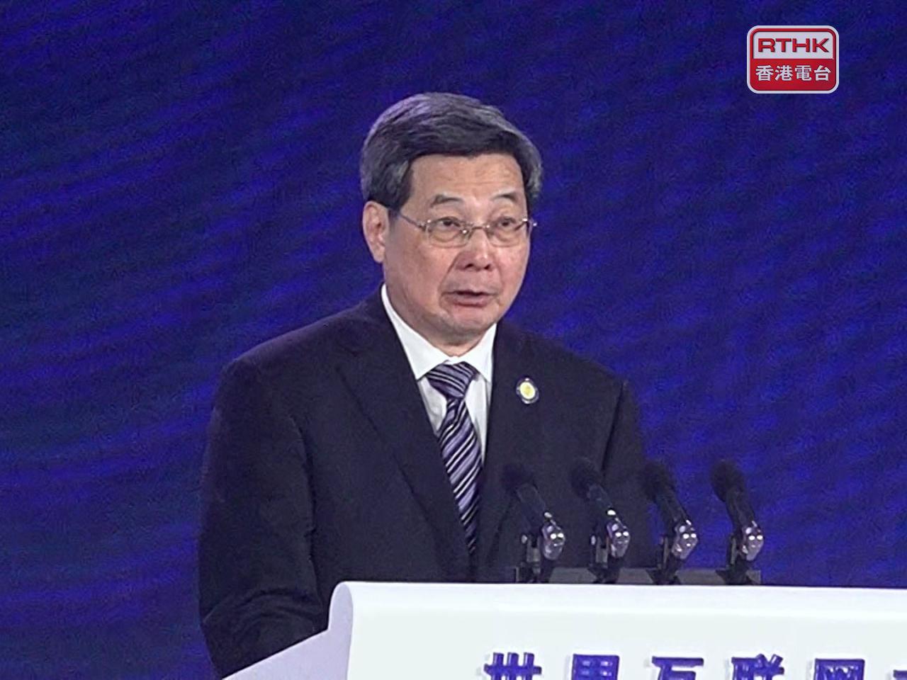 莊榮文指數字領域成為亞太地區國際合作的突出亮點，中國始終高度重視與世界各國分享數字化發展機遇。（郭志強攝）