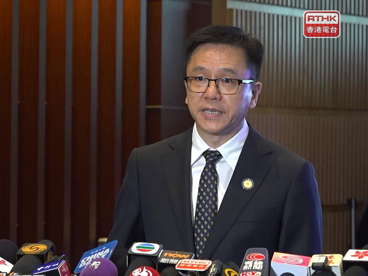 孫東希望在數字經濟及人工智慧領域，能夠與國家有關部門進一步合作踏上新的台階。（郭志強攝）