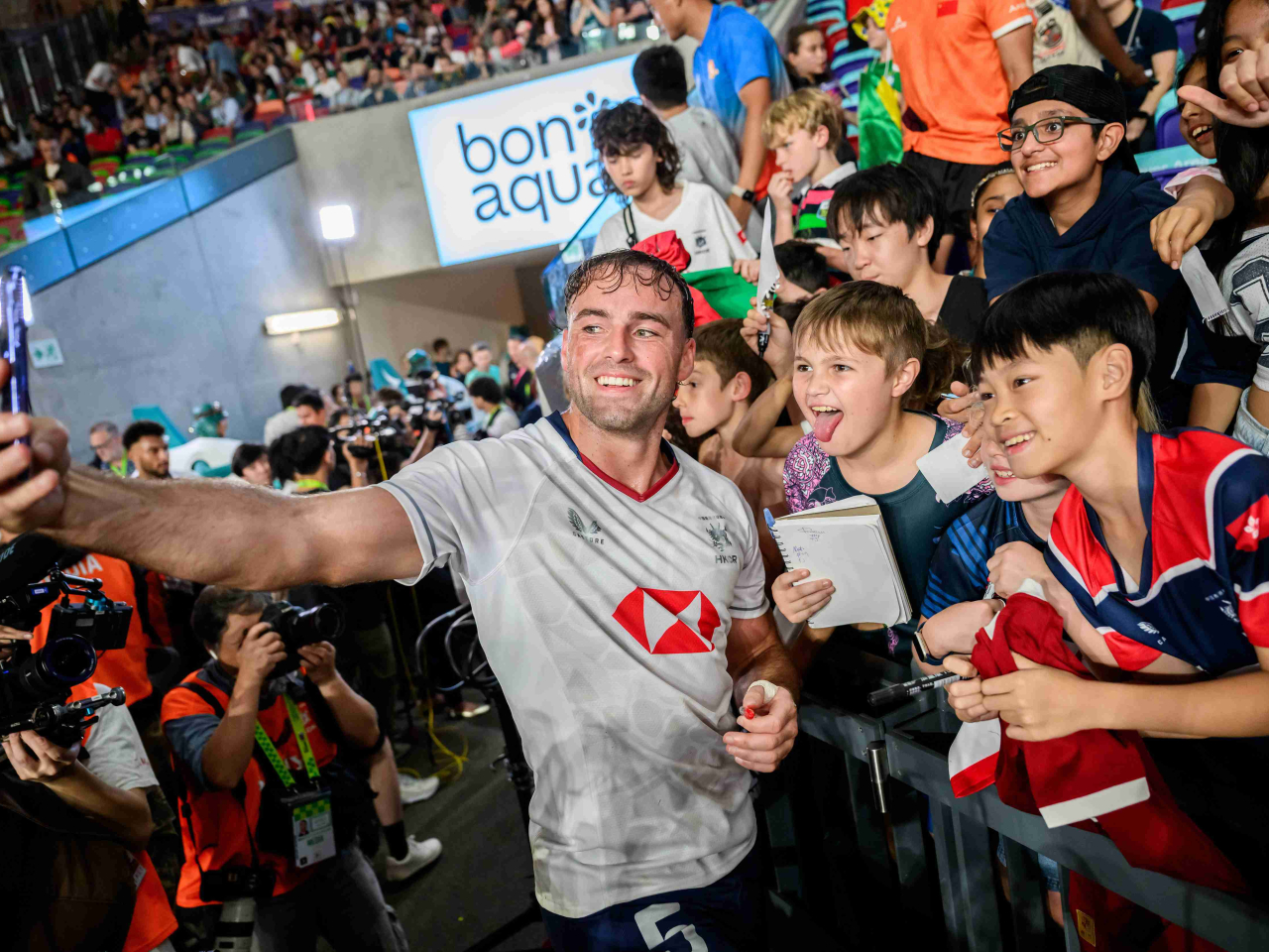 Fans will get more choices of food, drinks and entertainment and a better chance of seeing their heroes this year. File photo: Hong Kong China Rugby Association