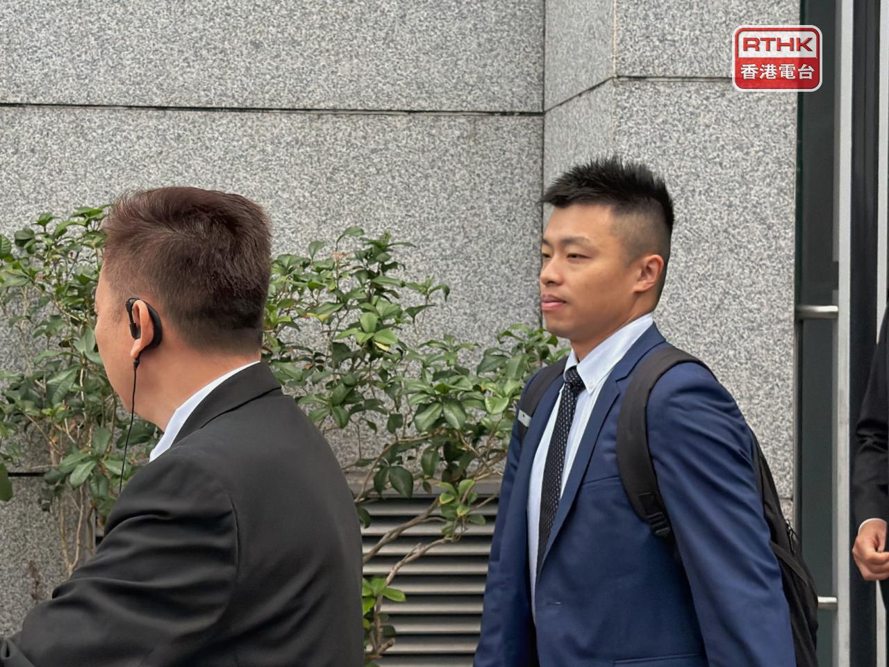 Senior fire station officer Hui Kin-on says he tasked several teams with the rescue and search for their missing colleague Ho Wai-ho. Photo: RTHK