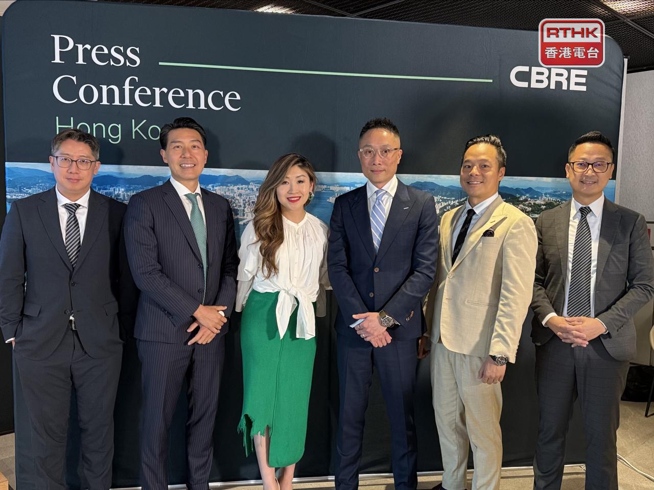 世邦魏理仕首季甲級寫字樓整體租金按季升1.6%，是2018年第3季以來最大。（趙嘉駿攝）