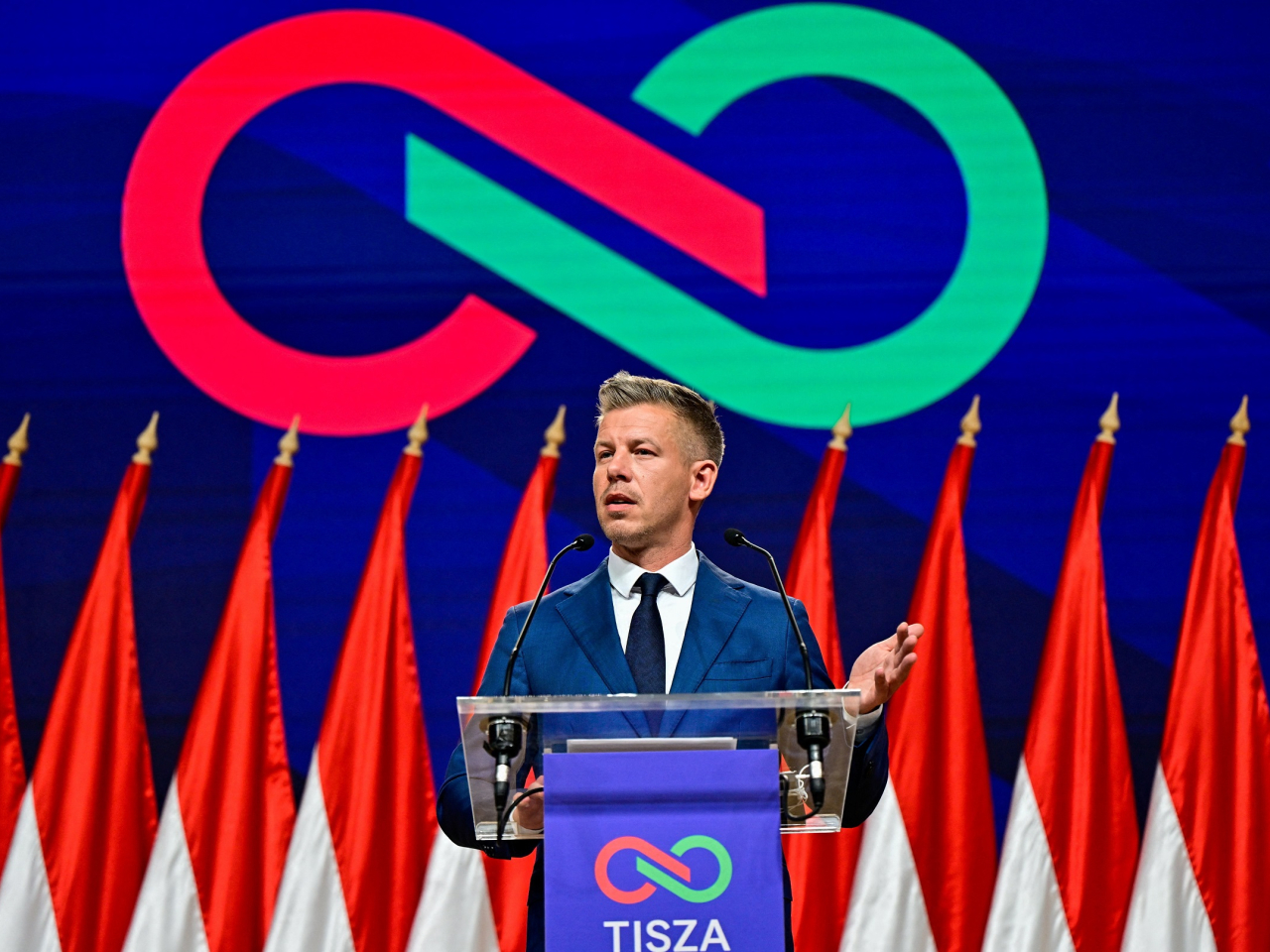Hungary's next leader says the election result &zwnj;showed his country has chosen a pro-European path. Photo: Reuters