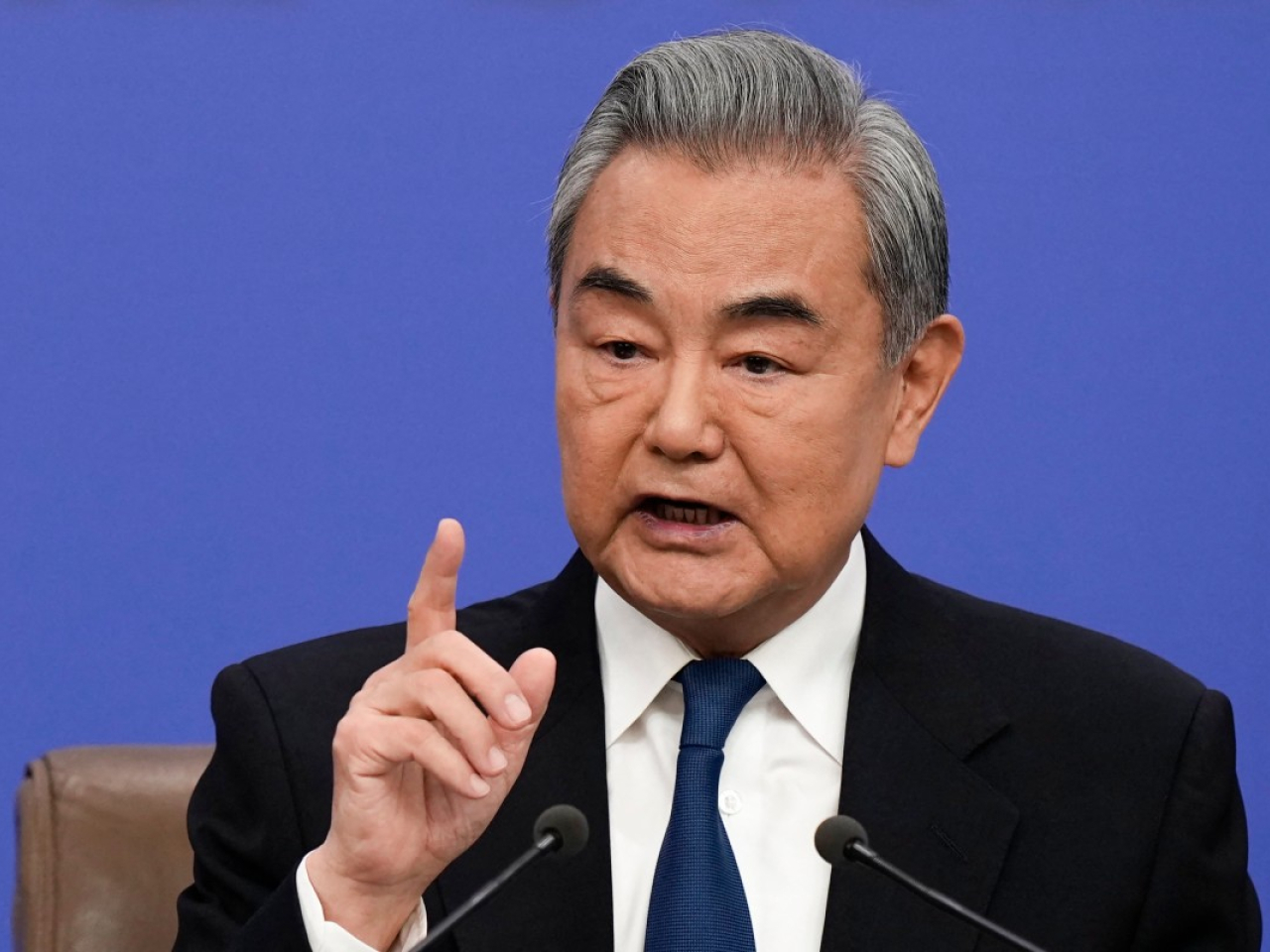 王毅表示，停火局面十分脆弱，地區局勢處於關鍵轉折階段。（法新社資料圖片）