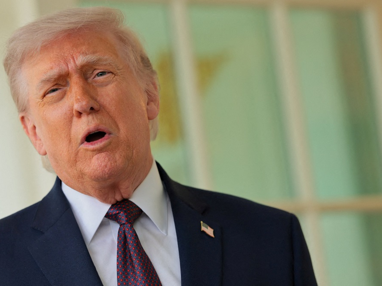 Speaking at the White House, US President Donald Trump claimed Iranian representatives had called to make a deal since the Islamabad talks failed. Photo: Reuters