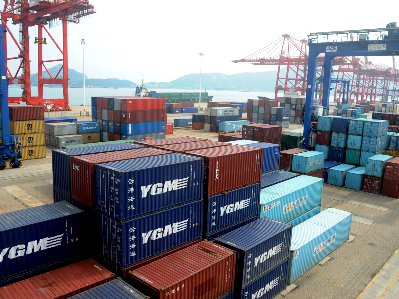 內地首季進出口規模11.84萬億元，增長15%，是歷史同期首次超過11萬億元。（新華社資料圖片）