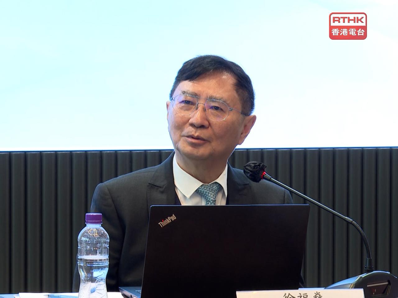 徐福燊表示，過去一年，投訴委員會裁定11宗個案的投訴人得直，維持保險公司賠償決定的個案則有45宗。（黃思進攝）