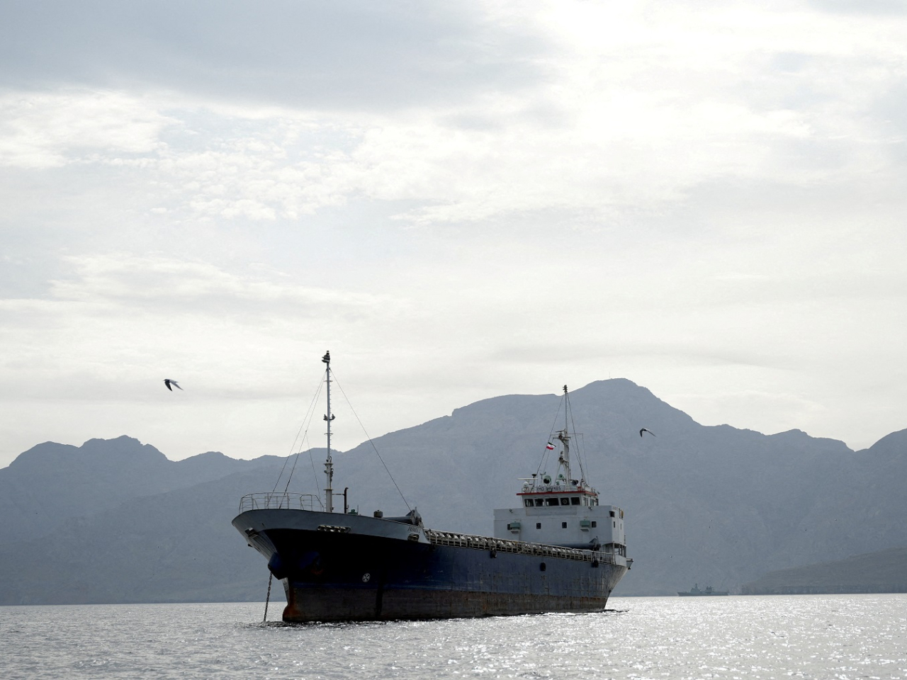 US Central Command said no ships made it past its blockade of Iranian ports in the first 24 hours it was in place, though shipping data showed at least eight ships had crossed the Strait of Hormuz. File photo: Reuters