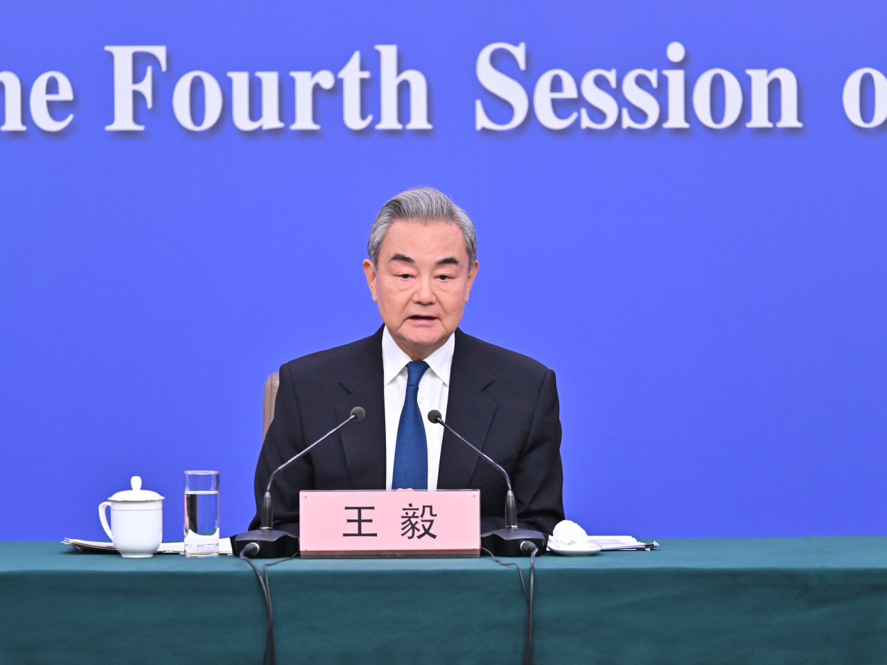 王毅稱中方一如既往支持伊朗維護自身主權安全和民族尊嚴。（新華社資料圖片）