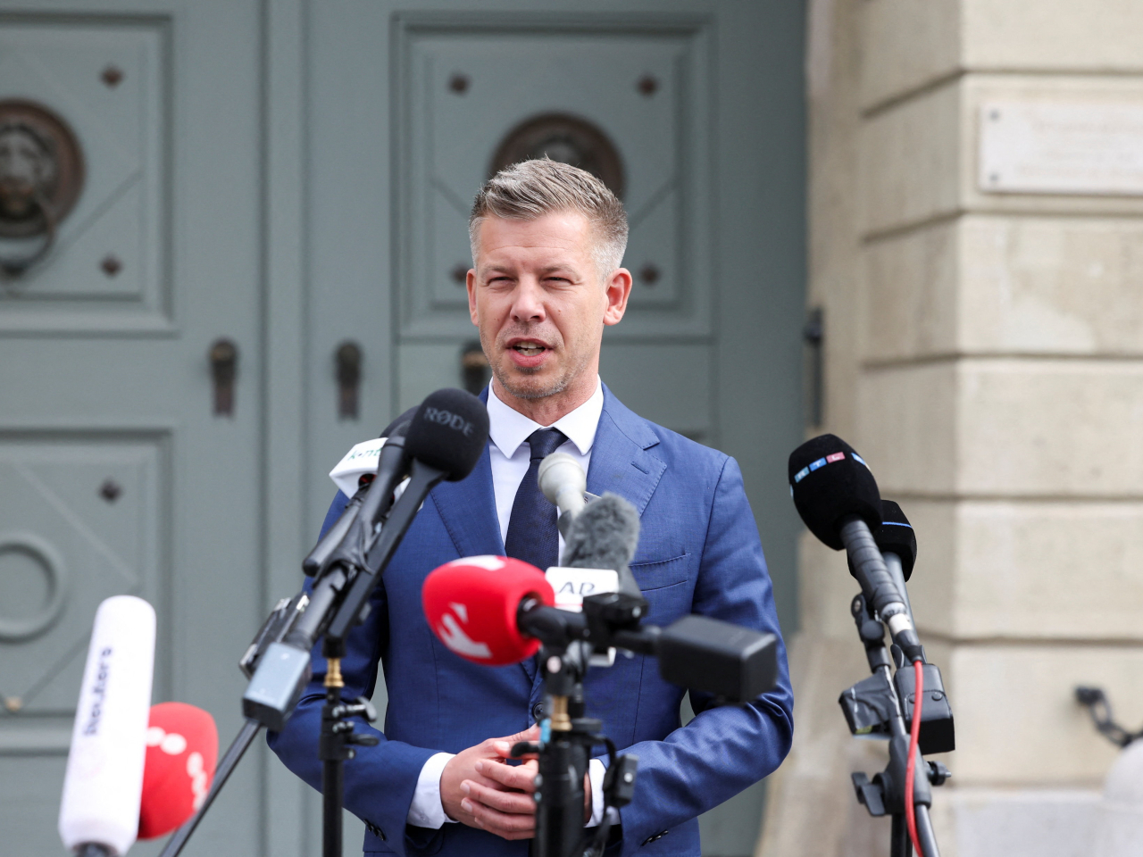 毛焦爾領導的蒂薩黨在國會選舉中獲勝。（路透社）