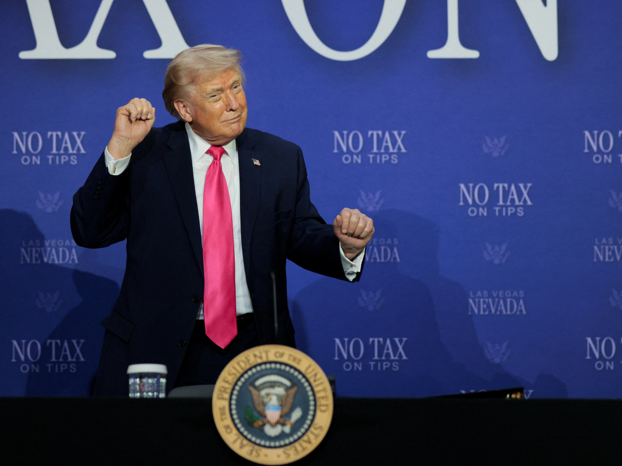 特朗普表示，美國與伊朗的戰事應該很快就會結束。（路透社）