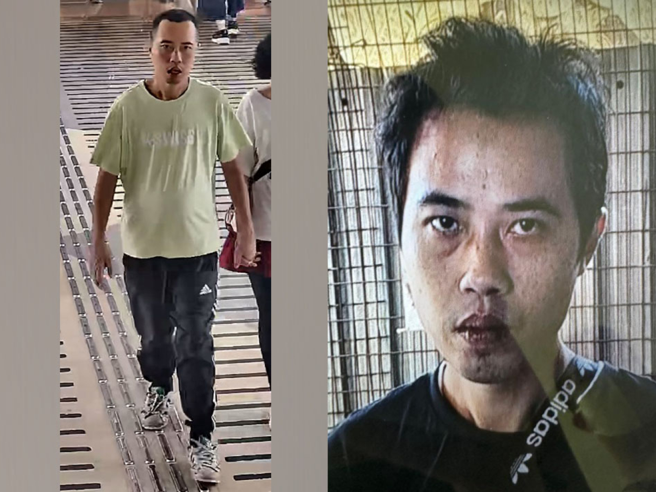 失蹤男子身高約1.65米，體重約60公斤，瘦身材，尖面型，黃皮膚及蓄短黑髮。（政府新聞處）