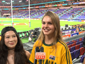 七欖啟德主場館開鑼　內地遊客稱感受香港國際化一面