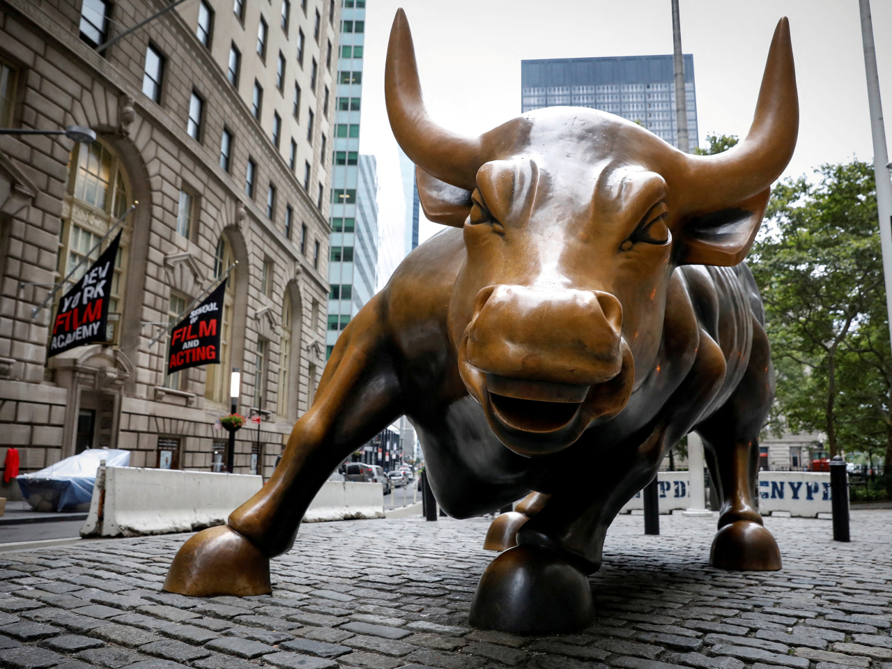 The broad-based S&P 500 finished at 7,126, up 1.2 percent for the day. File Photo: Reuters