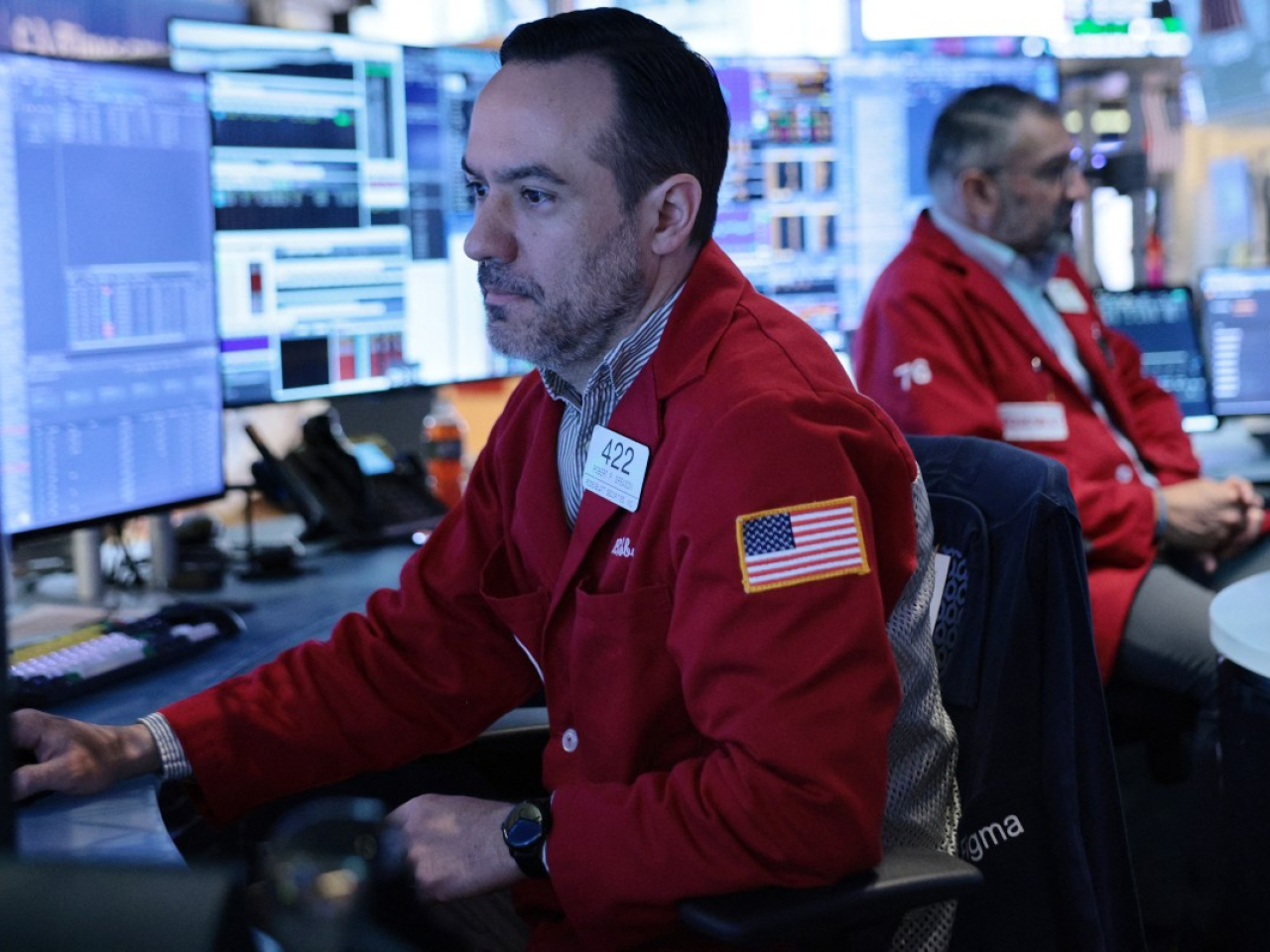 美股造好，納斯達克指數和標準普爾500指數連續第3日創歷史新高，道瓊斯指數升至2月下旬以來的收市高位。（法新社）